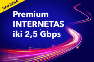 Naujiena! 2,5 Gbps sparta - jau čia!