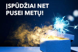 Dovanojame įspūdžius net pusę metų!